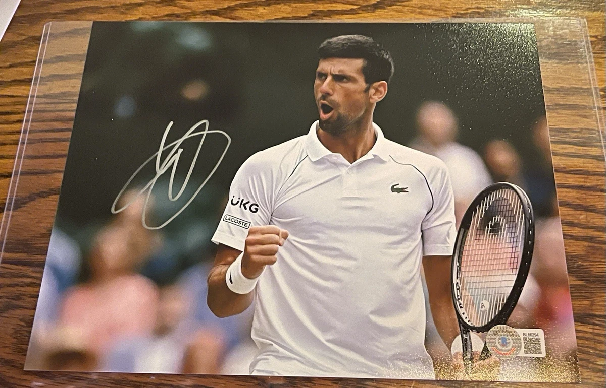 Preços baixos em Novak Djokovic Tennis itens Original Autografada