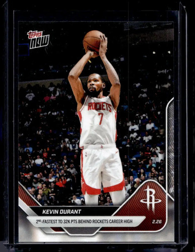 Kevin Durant - 2025-26 NBA Topps NOW® - Card 186 - PR: 860