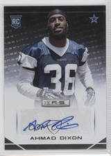 2014 Panini Rookies & Stars Longevity Parallel Signatures Ahmad Dixon Auto 0f8