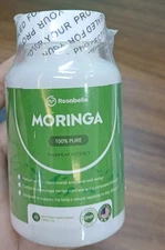 Rosabella Moringa Capsules - Energy, Skin, Immune & Gut Health Superfood