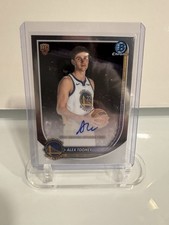 2025-26 Alex Toohey Bowman Basketball Chrome RC AUTO BCA-AO (RC, AU)