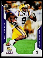 2008 Upper Deck Draft Edition Early Doucet #34 LSU Tigers FOOTBALL