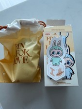 POP MART Labubu The Monsters Pin For Love Series Mini Vinyl Plush Doll Pendant I