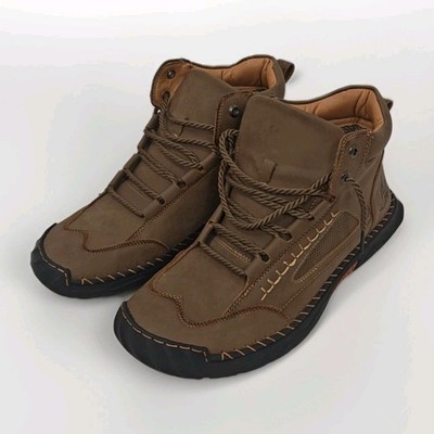 Men's Salkin 2.0 Trail Barefoot Boots Brown Size US 11.5 Waterproof Wide Toe Box