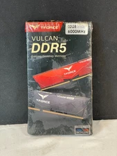 TeamGroup T-Force Vulcan DDR5 32GB(2x16GB) Combination Intel AMD Desktop Memory