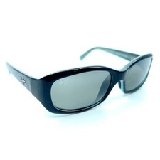 Maui Jim Punchbowl MJ219 Black Polarized Sunglasses 54-17-135 Eyewear Italy