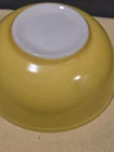 Vintage Pyrex Large Yellow Nesting Bowl 4 Quarts #404 Primary Colors