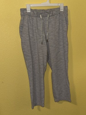 Lululemon On the Fly Pant size 8 Wee Are From Space Nimbus Battleship Stripe