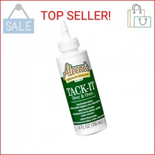 Aleene's 29-2 Tack-It Over & Over Liquid Glue 4oz, Clear