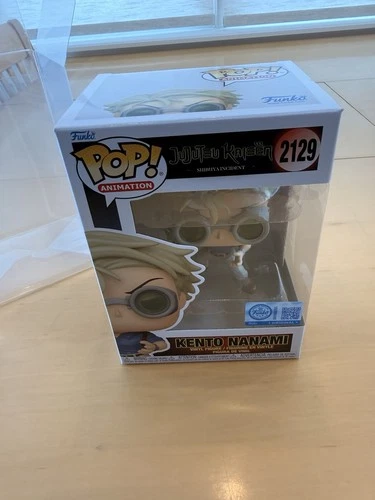 Funko Pop! Vinyl: Jujutsu Kaisen Kento Nanami #2129 W/ Protector Mint Condition