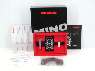 Minox DCC Rolleiflex AF 5.0 Schwarz in OVP Funktionstüchtig