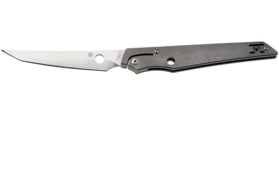 Navaja de Bolsillo Plegable Spyderco COBOL M390 3.63" Titanio C273TIP Foto 4 de 4