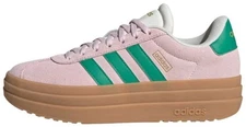 Adidas VL Court Bold Clear Pink Court Green Womens Platform Sneaker #916