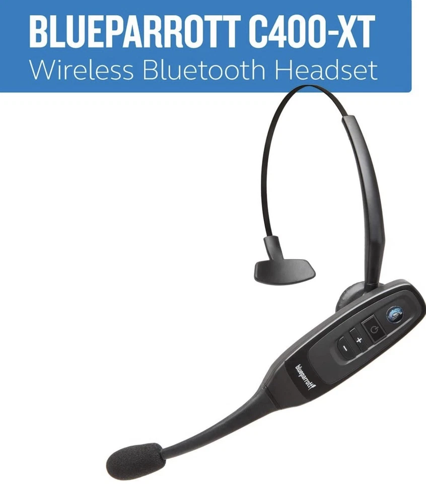 BlueParrott C400-XT Auriculares Inalámbricos Bluetooth con Cancelación de Ruido, Batería 24 horas Foto 2 de 4
