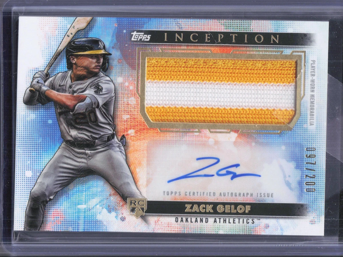 2024 Topps Inception - Zack Gelof #APC-ZG for sale | eBay