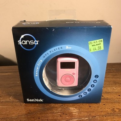 SanDisk Sansa Clip 2GB MP3 Player - Pink - New/Sealed