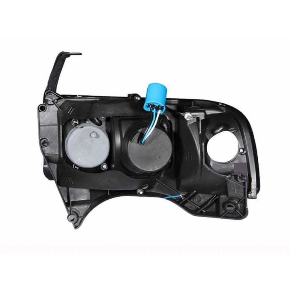 ANZO For Dodge Ram 2500/3500 1994-2002 Crystal Headlights Black w/ LED Foto 2 de 4