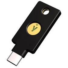 - YubiKey 5C NFC - Multi-Factor authentication (MFA) Security Key and passkey...