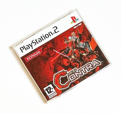NEO Contra   game, rar review CD   Playstation 2 / PS2   promo, press kit ︎