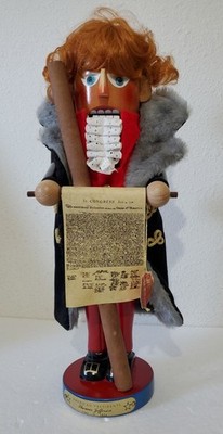 Steinbach 17'' Nutcracker Thomas Jefferson LE 530/7500 Germany Artist SIGNED