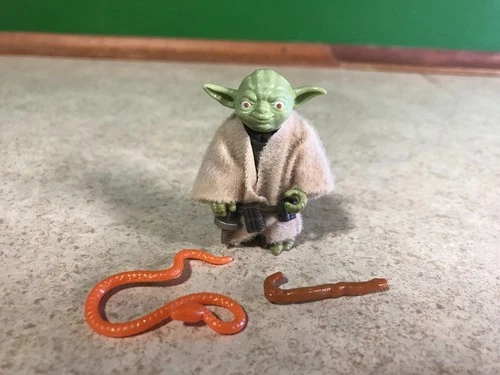 1980 Vintage Star Wars Yoda 100% Complete Action Figure Original HK *NM*