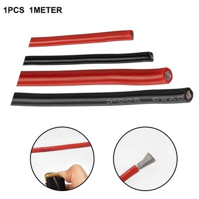 Kabel Anderson-Stecker PVC Battery Welding Cable 1meter Length 8awg/10awg/12awg