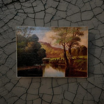 Art work Painting Singed by, Charles C. Redmond Frame 14'' x 10''