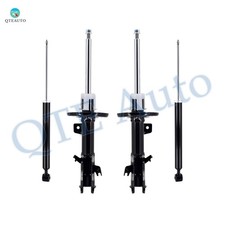 Front-Rear Set 4 Suspension Shock Strut Assembly For 2011-2019 Ford Fiesta