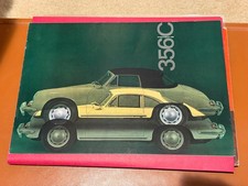 1964 1965 Porsche 356 356C Vintage Car Sales Brochure Catalog - German