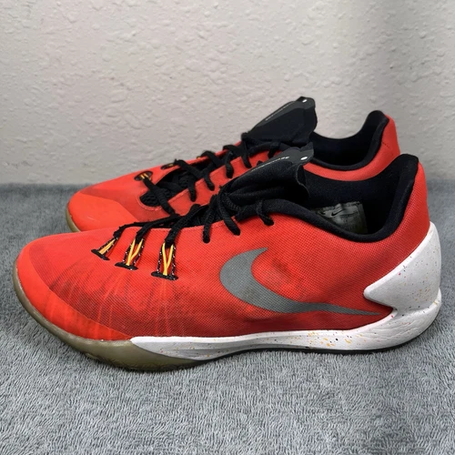 Nike Hyperchase PRM Bright Crimson Silver White 705369-601 Mens Size 10 - Picture 6 of 15