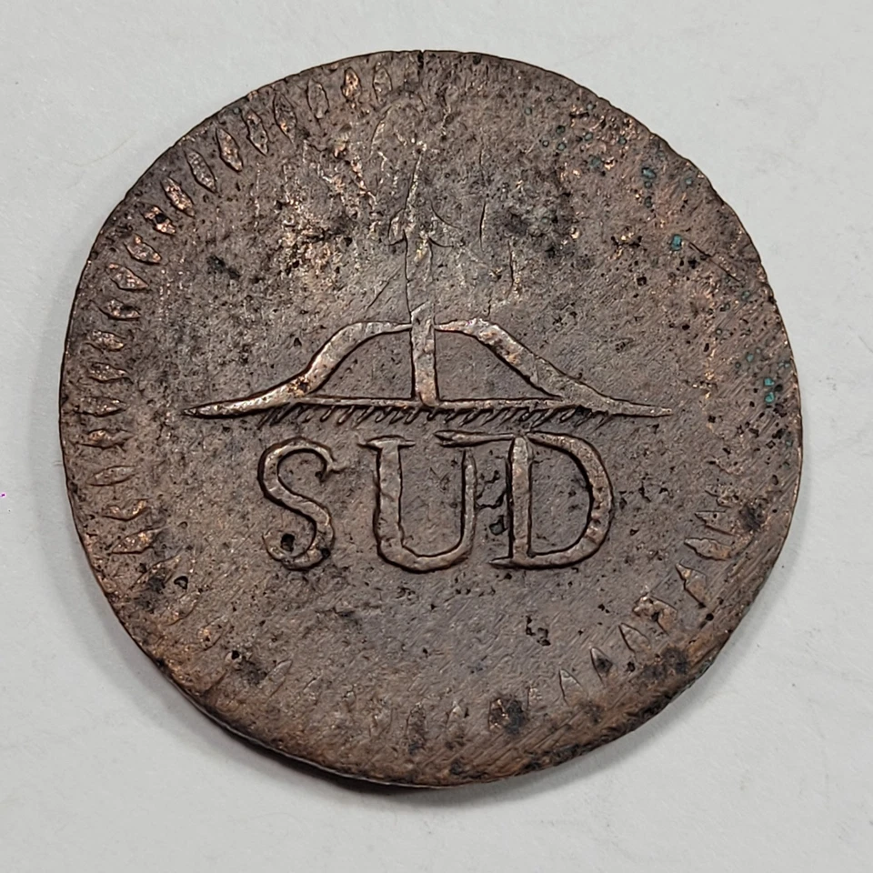 1813 SUD Oaxaca 8 Reales w/ Insurgent MORELOS Counterstamp Mexico *K871 - Image 2 of 2