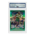 Shawn Kemp Autographed 2020 Panini Green Prizm PSA Authenticated