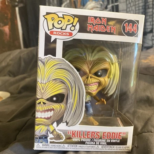 Funko Pop Rocks Iron Maiden - Killers Eddie Figure -UP THE IRONS!