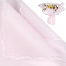 20 Sheets Flower Wrapping Paper - Waterproof Floral Bouquet Wrapping Paper, Flor