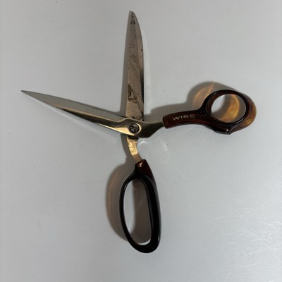 Vintage Wiss 3728 Faux Tortoise Shell Scissors Shears
