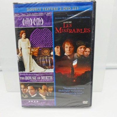 House of Mirth / Les Misérables DVD 2000/1998 Double Feature 2-Disc Set