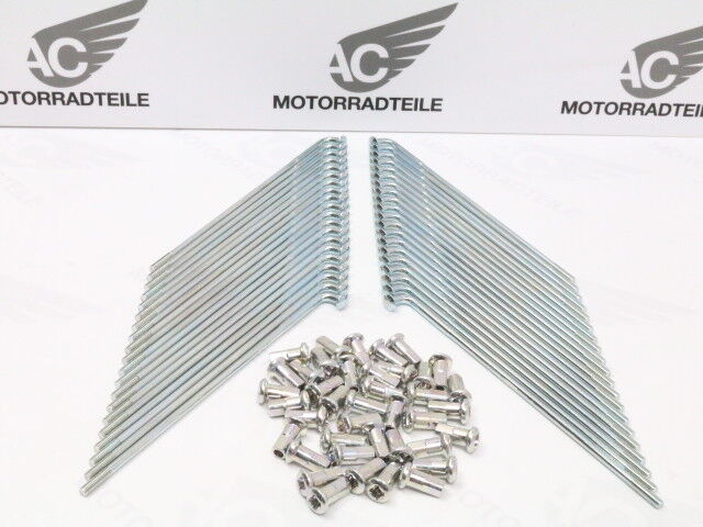 Kawasaki Z Z1 KZ 900 Z1A Z1B A4 Spoke Set Rear Wheel 18 Kawasaki Z Z1 KZ 900 Z1A Z1B A4 Spoke Set Rear Wheel 18