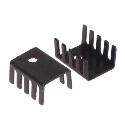 10pcs TO-220 Aluminum Profile 7805 Heatsink 781 Radiator Heat Sink 19*15*10MM - Photo 4/12
