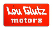 National Lampoon's Vacation | Truckster | LOU GLUTZ | METAL Prop License Plate