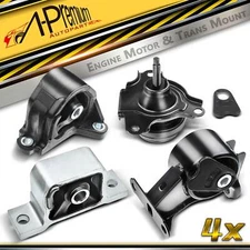 4x Engine Motor & Transmission Mount for Honda CR-V 2002-2006 L4 2.4L Automatic