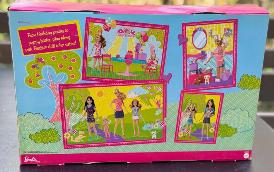 Barbie Chelsea Fiesta de Cumpleaños Patrón Stacie Muñecas 2011 Mattel Inc Nuevo En Caja Foto 4 de 4