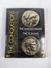 THE CONQUERORS Macedonians Romans Missing Dice Partially Unpunched SPI 1977 OOP