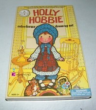 HOLLY HOBBIE Colorforms Dress-up Set 1975 Official Reproduction Complete