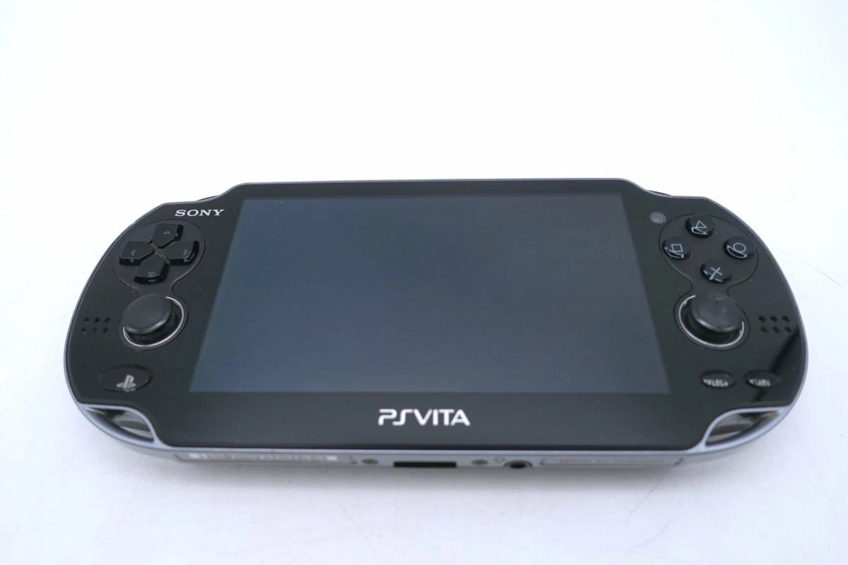 Playstation vita 3G / Wi-Fi model CRISTAL BLACK PCH-1100 japan 