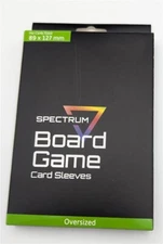 Pack of 50 BCW 89mm x 127mm Double Size Board Game Card Soft Sleeves