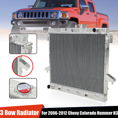 3 Row Radiator For Hummer H3 2006-2010/H3T 2009-2010/GMC Canyon ...