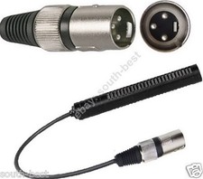 Pro Shotgun Newsmaking Camera Interview Microphone 3Pin XLR  Foam Cover