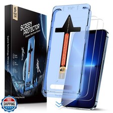 MAGIC JOHN 2 Pack for iPhone 13 Pro Max/iPhone 14 Plus 6.7 inch Tempered Glas