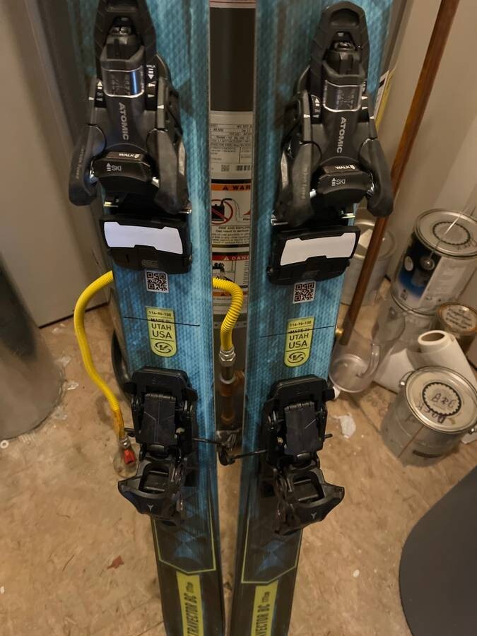 Voile Ultra Vector BC Skis tour Atomic Shift Bindings 11496130 177s