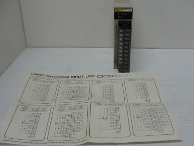 Omron Sysmac C200H-0D211 Output Unit 24 VDC 0.3A.